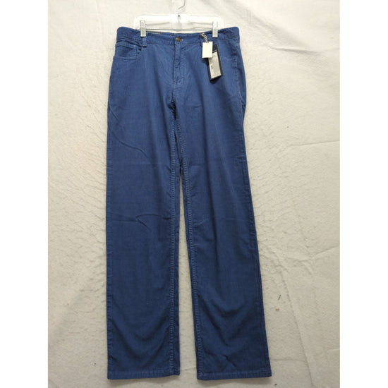 Vineyard Vines Womens Blue Corduroy Pants Size 18 Straight Leg New With Tags