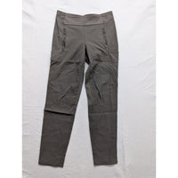 Athleta Womens Utility Skinny Pants Size 4P Gray Nylon/Spandex