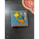 Vintage Film Office Popeye Cine Reel Box 2"x2" With Classic Cartoon Graphics