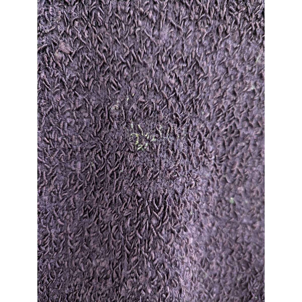 M Collection Purple Petite Cowl Neck Sweater 3/4 Sleeve Textured Knit P/XL