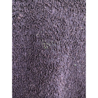 M Collection Purple Petite Cowl Neck Sweater 3/4 Sleeve Textured Knit P/XL