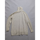 J.Crew XXS Ivory Ribbed Turtleneck Sweater