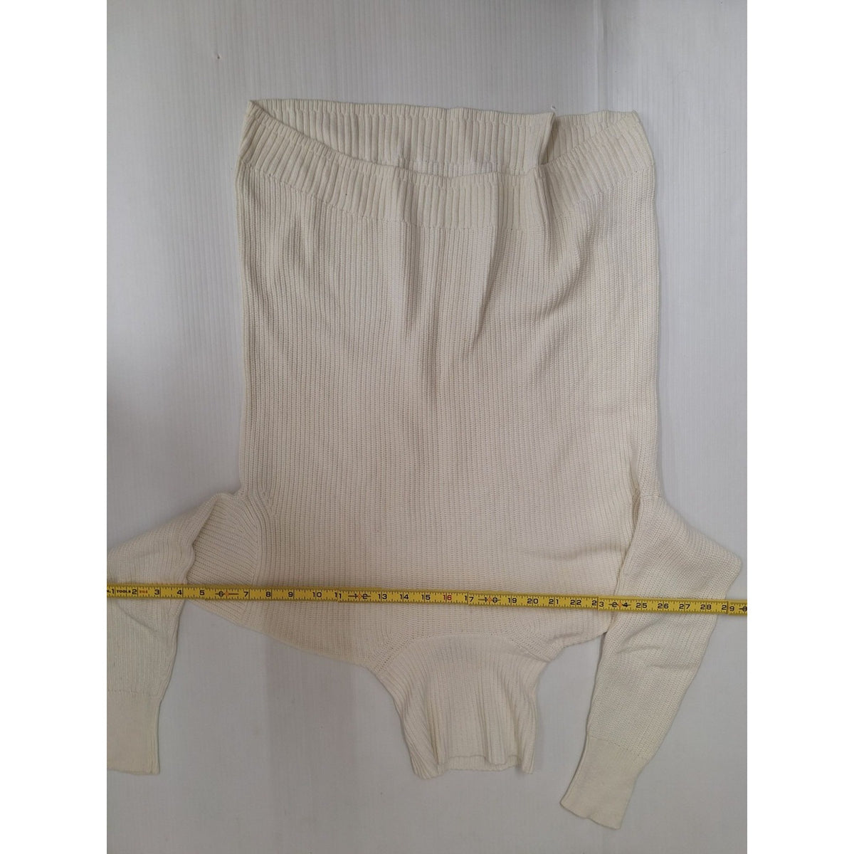 J.Crew XXS Ivory Ribbed Turtleneck Sweater