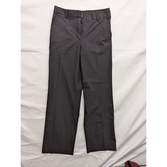 Calvin Klein Womens Dress Pants Black Size 8 Slim Fit