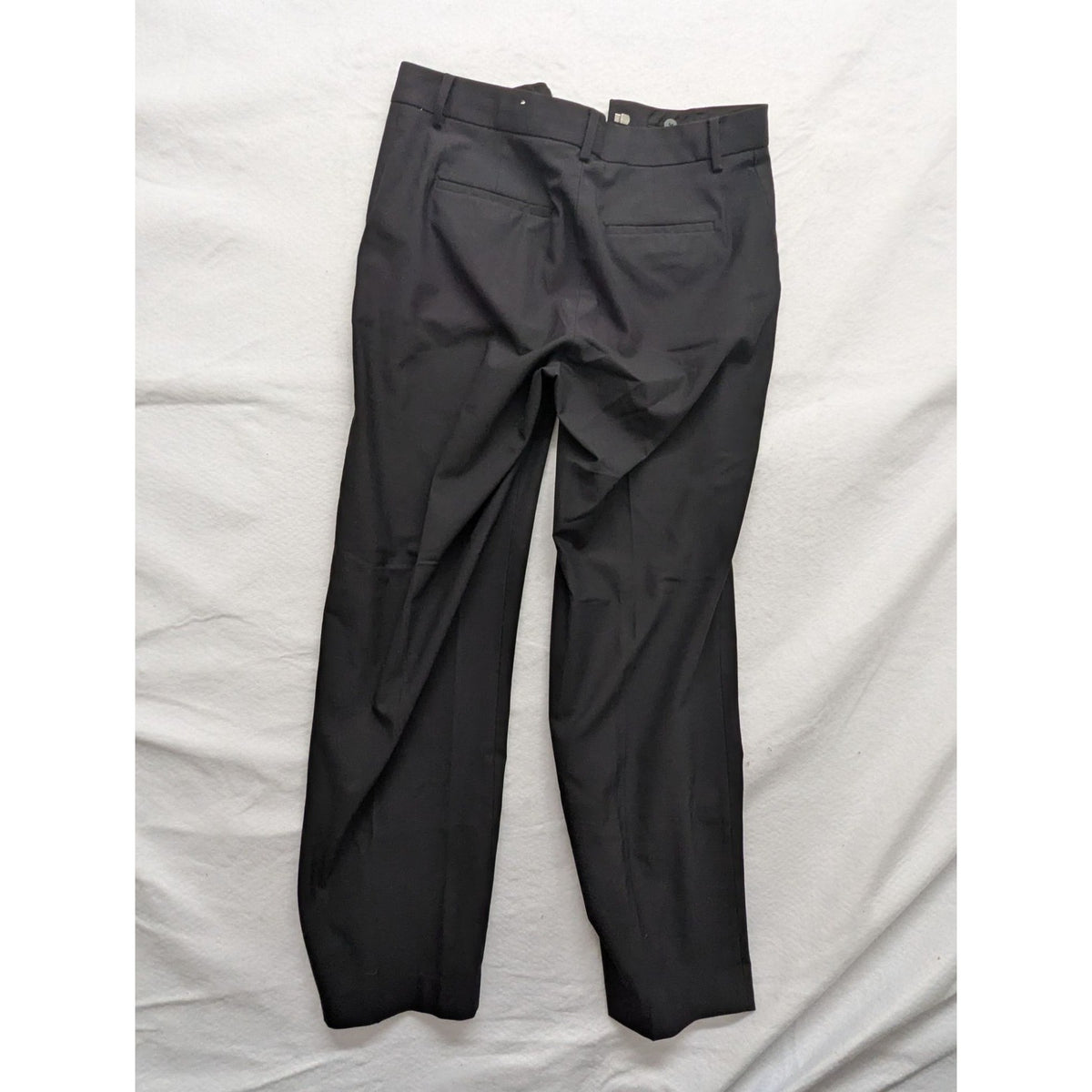 Calvin Klein Womens Dress Pants Black Size 8 Slim Fit