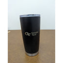 Emory University & Georgia Tech Insulated Stainless Steel Tumbler With Lid 18/8 Stainless Steel 12 oz Capacity Black Finish
