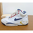 Nike Air Flight White Navy Blue Red Basketball Sneakers Low Top