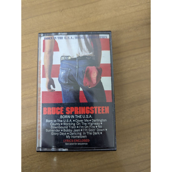Bruce Springsteen "Born In The U.S.A." Cassette Tape Album