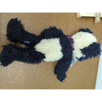 The Boyds Collection Plush Panda Bear 14" With Purple Ribbon - Handmade