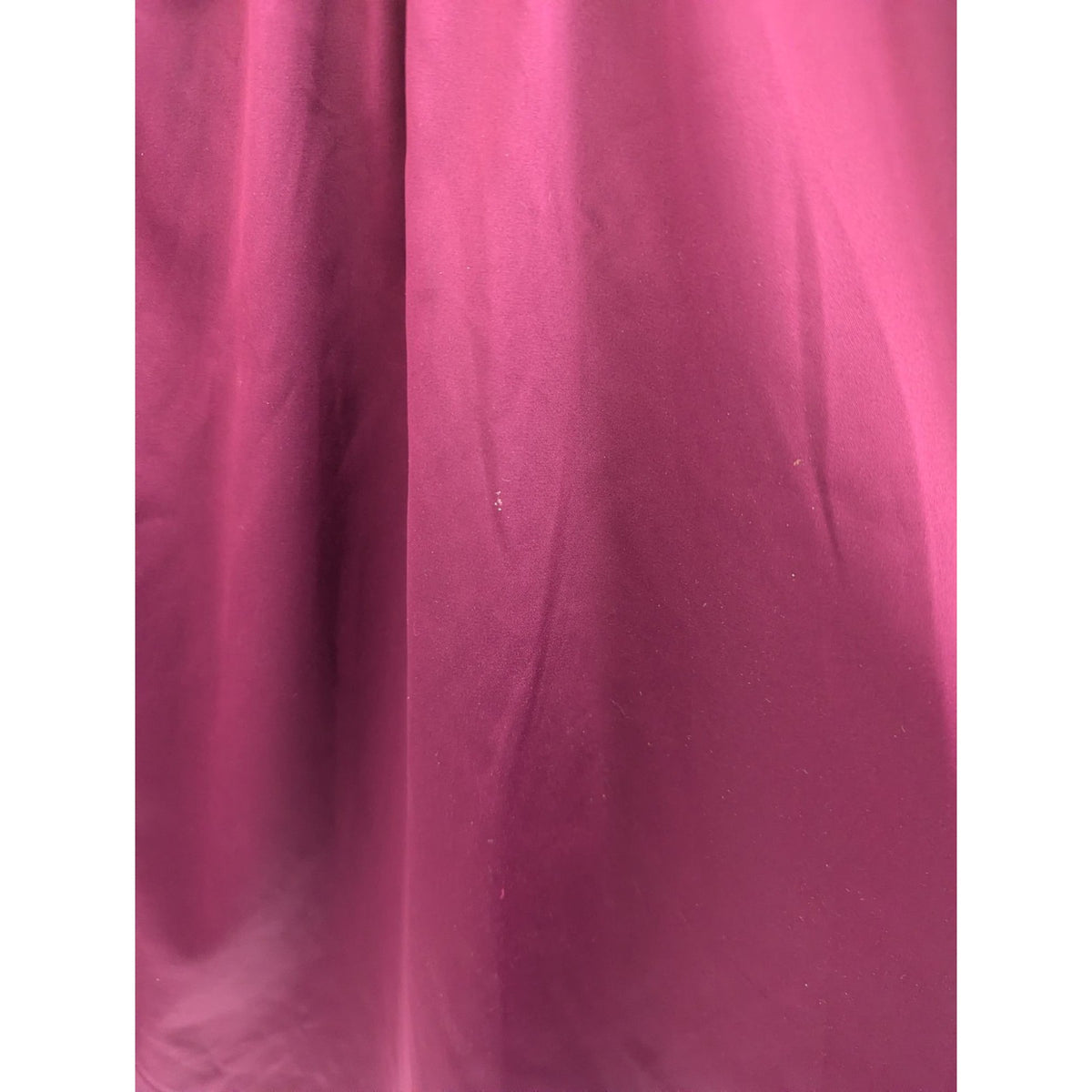 The Limited G Sleeveless Satin Burgundy Dress