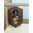 Graham Family Heraldic Crest Wall Plaque Wood Shield Coat of Arms Decorative Art