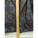 Roz & Ali Floral Print Double-Breasted Blazer Jacket Size M