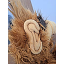 Vintage ALF Plush Toy 12" Sitting Position Brown Stuffed Animal Nostalgic Collec