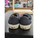 Harry Potter Vans Hufflepuff Black Canvas Slip-On Shoes Yellow Sole Mens 9 Womens 10.5