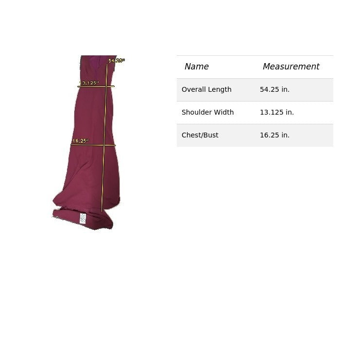 LuLus Burgundy Sleeveless Maxi Dress With V-Neck & Back Zipper Closure