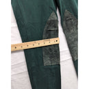 Ralph Lauren Womens Green Riding Pants With Suede Knee Patches Size 6