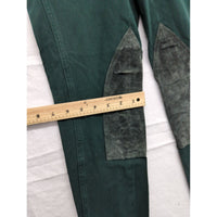 Ralph Lauren Womens Green Riding Pants With Suede Knee Patches Size 6