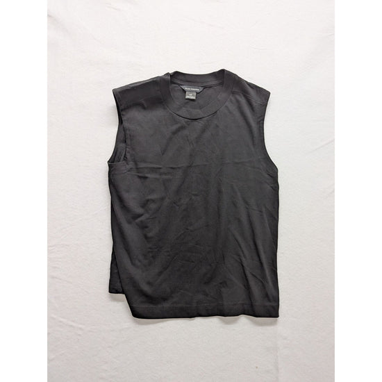 Club Monaco Black Sleeveless T-Shirt Size S For Men