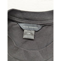 Club Monaco Black Sleeveless T-Shirt Size S For Men