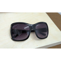 Glamorous Black Rhinestone Designer Sunglasses Oversized Fashion Accessory