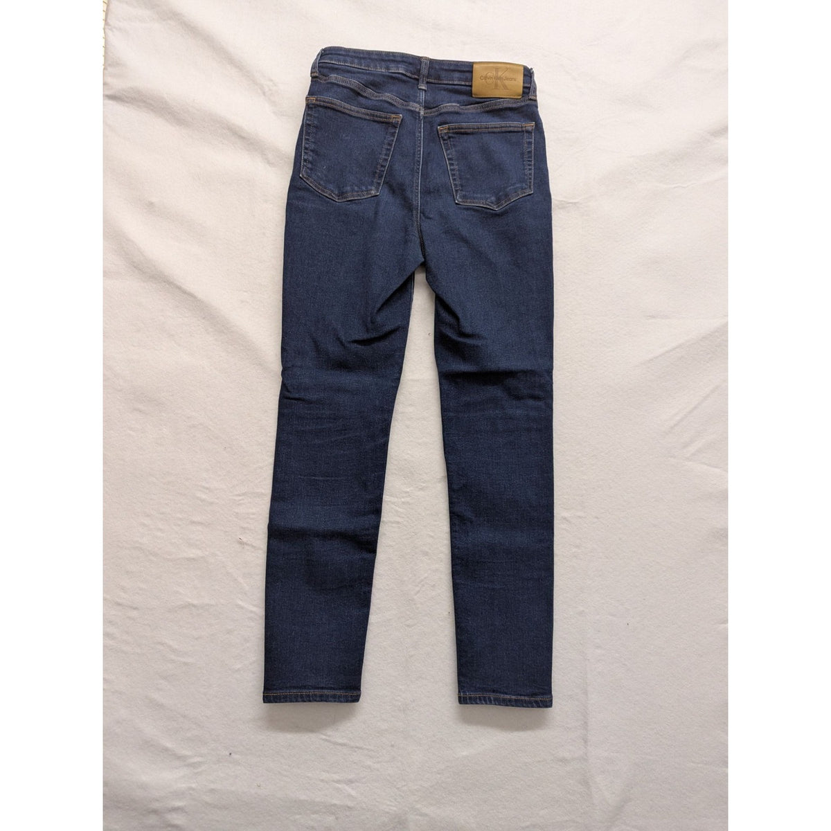 Calvin Klein Dark Wash Skinny Jeans Womens