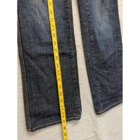 Zara Woman Bootcut Jeans Dark Wash Stretch Denim Size 8 Made In Turkey