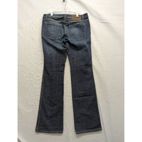 Zara Woman Bootcut Jeans Dark Wash Stretch Denim Size 8 Made In Turkey