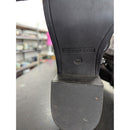 Marc Fisher Black Leather Ankle Boots With Block Heel & Side Zipper - Womens Size 7M