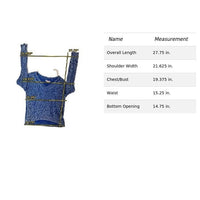 No Boundaries Womens Blue Cable Knit Sweater XS