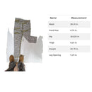 Earz University Womens Plaid Pants M Black & White Checkered Trousers