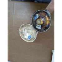 Vintage Silver Plated Candle Holders 3 Inches Tall Elegant Tarnished Patina Pair