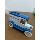 1913 Model T Delivery Bank Madison Electric Die-Cast Collectible Locking Coin Bank With Key Blue & White 1/25 Scale