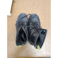 Dr. Martens Black Leather Lace-Up Combat Boots Pre-Owned Size 9
