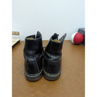 Dr. Martens Black Leather Lace-Up Combat Boots Pre-Owned Size 9