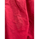 Air Jordan Red Loose Fit Nylon Cargo Pants With Adjustable Hem & Pockets Size S