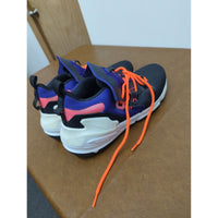 Nike Air Zoom Shoes Black Purple Orange Athletic Sneakers Mens Size 10 Durable Lightweight Breathable Design