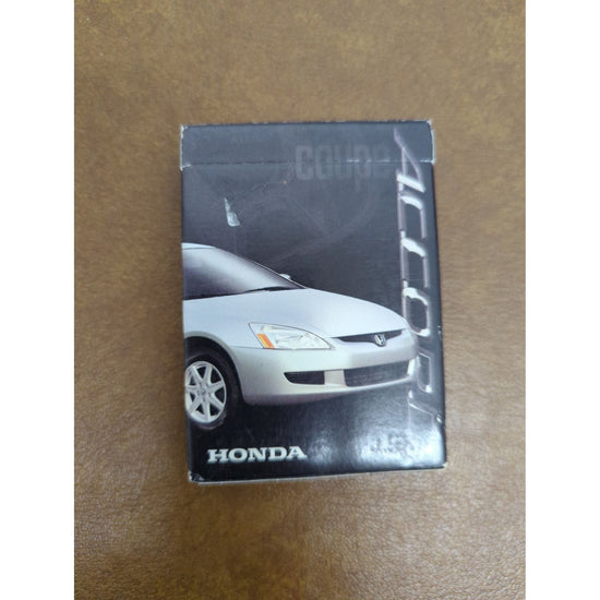 Honda Accord Two-Door Coupe Commemorative Playing Cards Deck Black Box 4" x 3" Dimensions