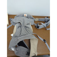 Ergobaby Grey Baby Carrier Infant To Toddler Adjustable Straps Ergonomic Design
