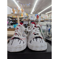 Converse Not A Chuck High-Top Sneakers White/Black/Red Youth Size 6 Pre-Owned