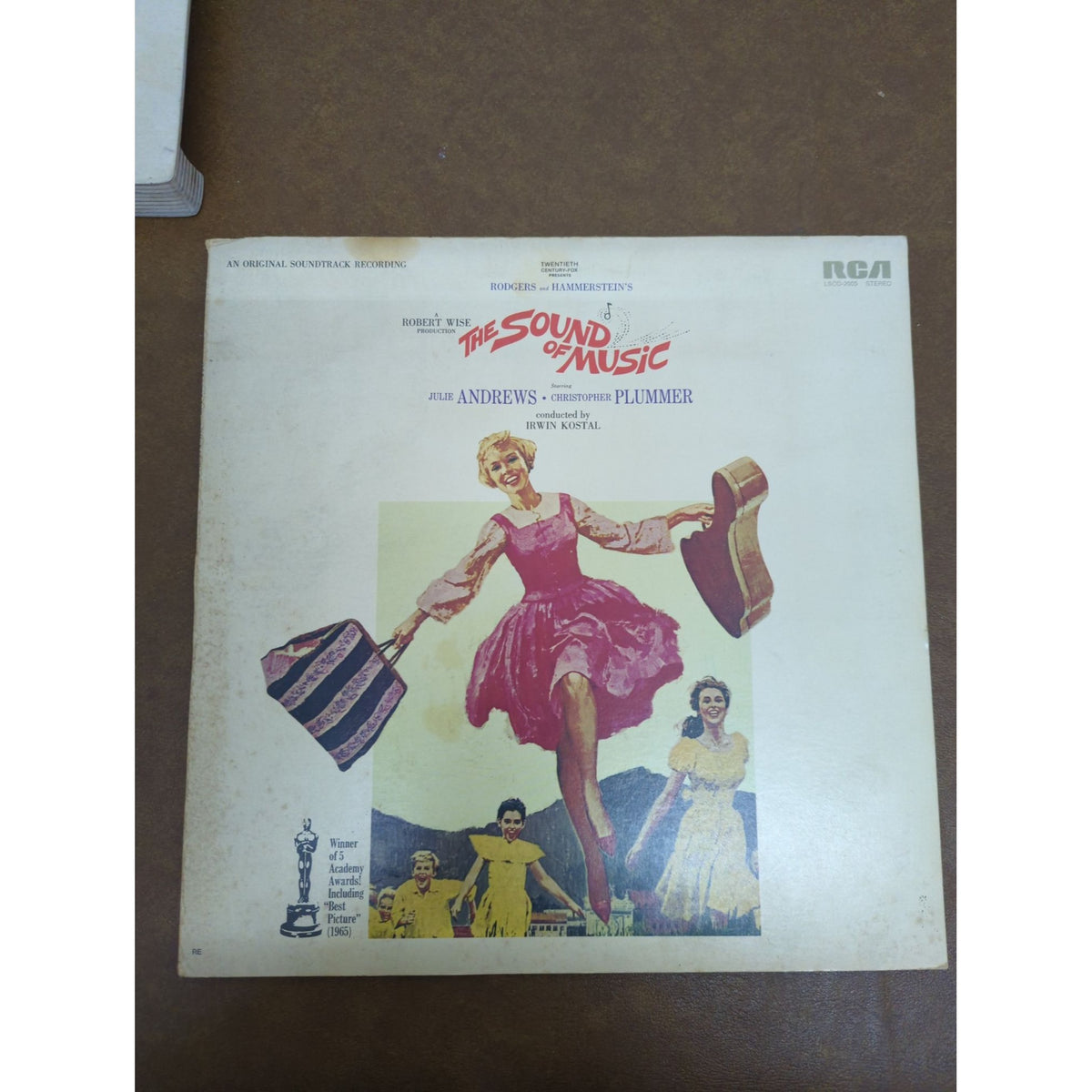The Sound Of Music Original Soundtrack Vinyl Record RCA Victor LSO-2005 Stereo 1965