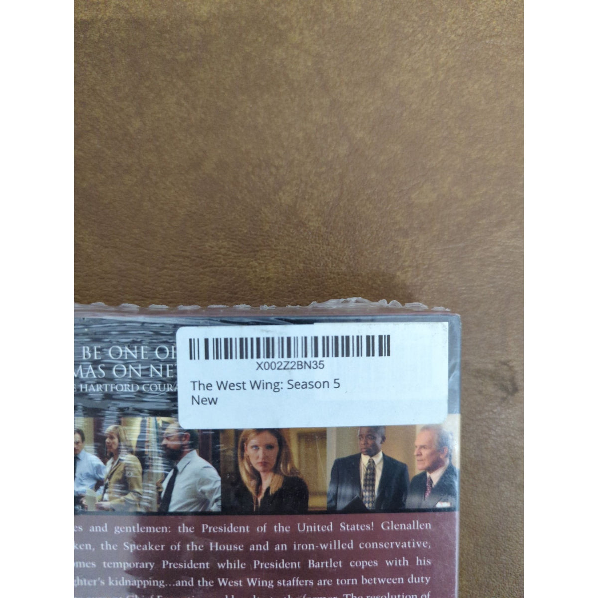 The West Wing Complete Fifth Season DVD Set New & Sealed