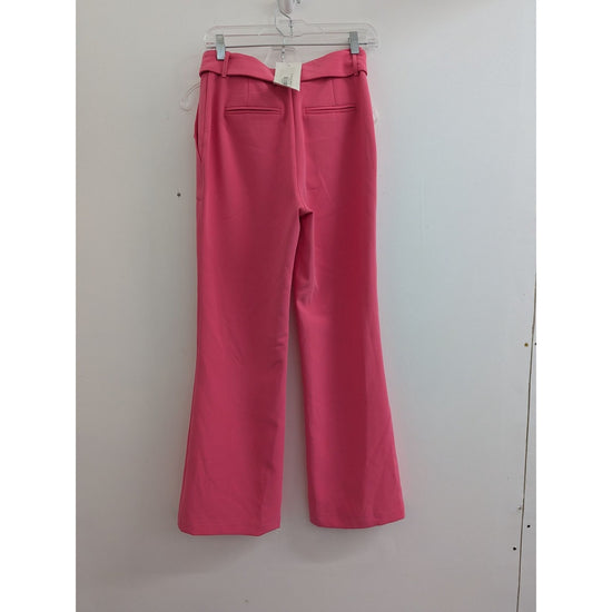 Adelyn Rae Pink Wide Leg Belted Pants XS