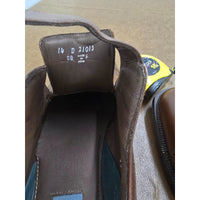 Florsheim Comfortech Brown Leather Monk Strap Dress Shoes Mens