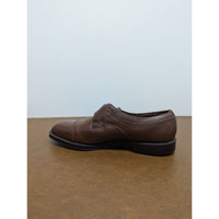 Florsheim Comfortech Brown Leather Monk Strap Dress Shoes Mens