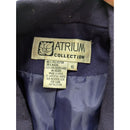 Atrium Collection Womens Plaid Blazer Size 16
