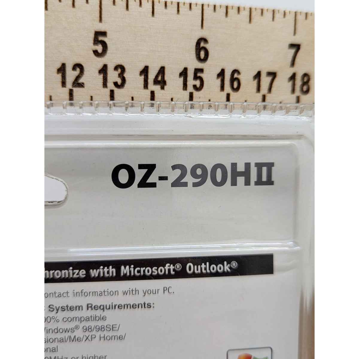 Sharp OZ-290HII Wizard Organizer 1.5MB Memory Synchronizes With Microsoft Outloo