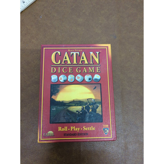 Catan Dice Game Standard Edition Roll-Play-Settle Family Board Game By Klaus Teuber Made In USA