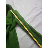 Calvin Klein Womens Green Wool Blend Vintage Coat Size 6 Button Closure