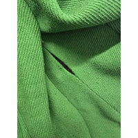 Calvin Klein Womens Green Wool Blend Vintage Coat Size 6 Button Closure