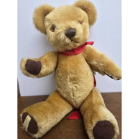 Vintage Merrythought Mohair Teddy Bear With Wind-Up Music Box London Gold